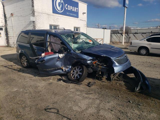 2A4RR8DG7BR759220 - 2011 CHRYSLER TOWN & COU TOURING L BLUE photo 4