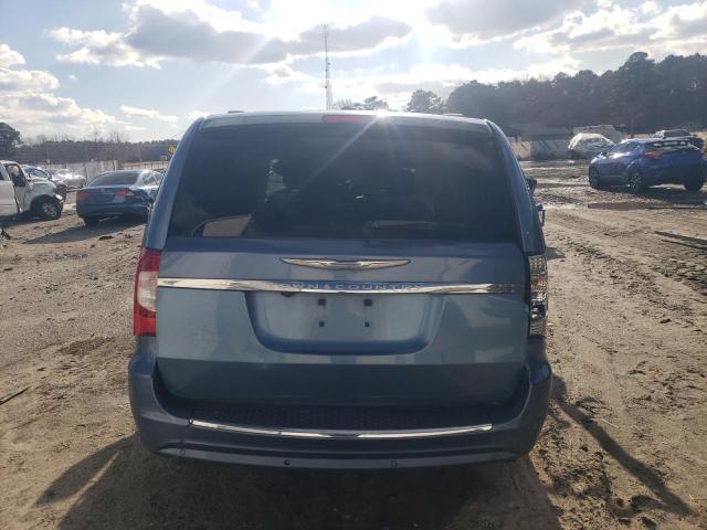 2A4RR8DG7BR759220 - 2011 CHRYSLER TOWN & COU TOURING L BLUE photo 6