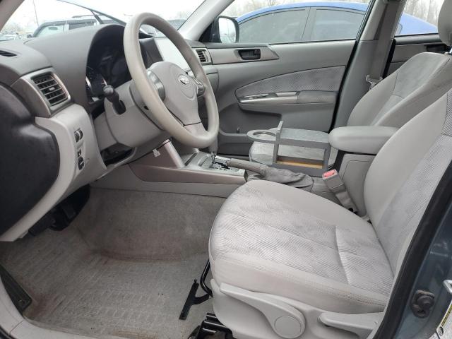 JF2SH6BC2AH776131 - 2010 SUBARU FORESTER XS Türkis Foto 7