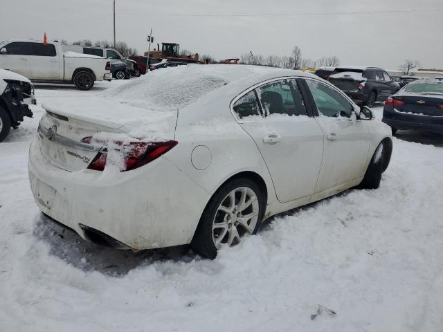 2G4GV5GXXG9174895 - 2016 BUICK REGAL GS WHITE photo 3