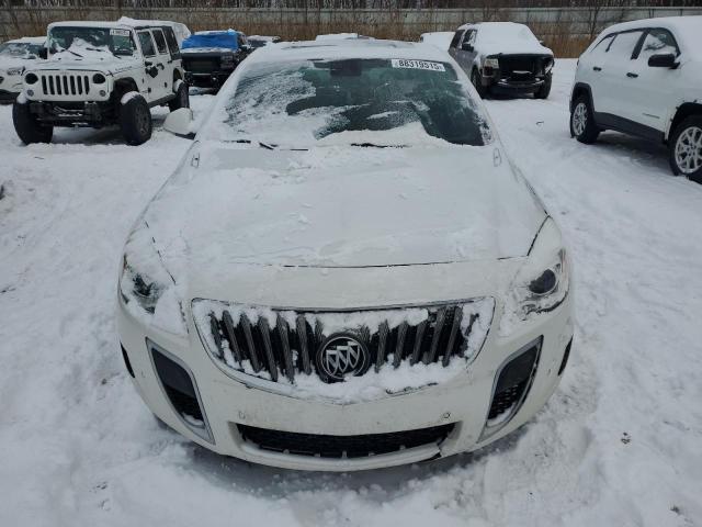 2G4GV5GXXG9174895 - 2016 BUICK REGAL GS WHITE photo 5