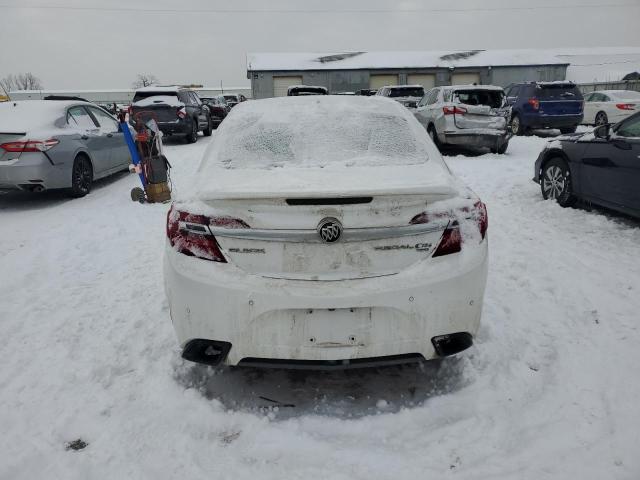 2G4GV5GXXG9174895 - 2016 BUICK REGAL GS WHITE photo 6