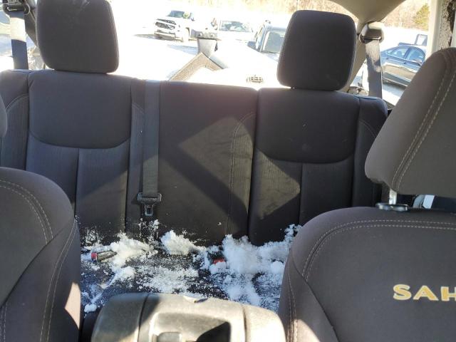 1C4BJWEG6DL508931 - 2013 JEEP WRANGLER U SAHARA WHITE photo 10