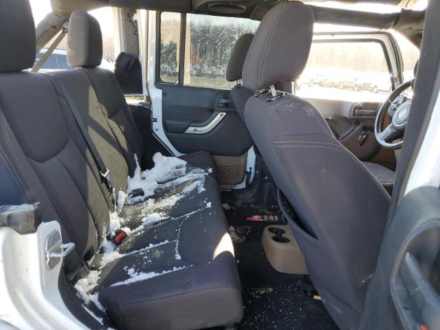 1C4BJWEG6DL508931 - 2013 JEEP WRANGLER U SAHARA WHITE photo 11