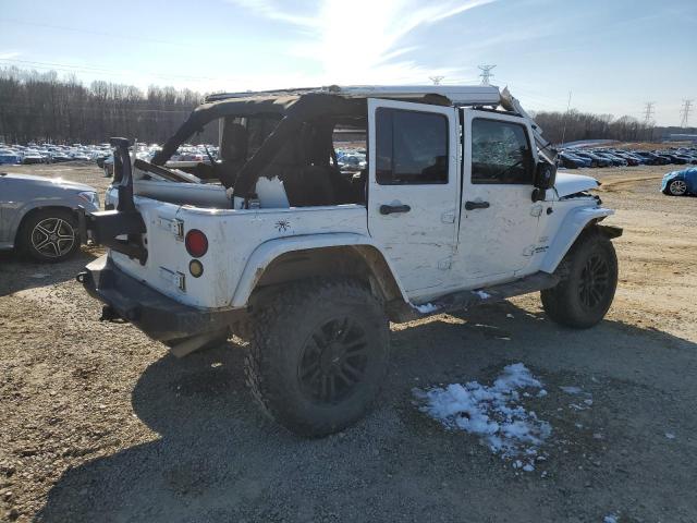1C4BJWEG6DL508931 - 2013 JEEP WRANGLER U SAHARA WHITE photo 3