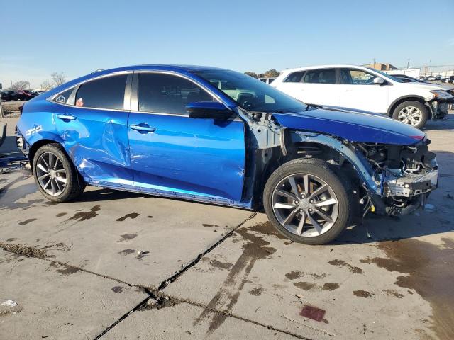 19XFC1F34ME008771 - 2021 HONDA CIVIC EX BLUE photo 4