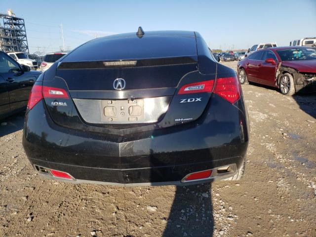 2HNYB1H64AH502335 - 2010 ACURA ZDX ADVANCE أسود صورة 6