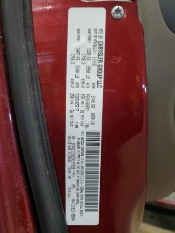 2C4RC1CG6ER197928 - 2014 CHRYSLER TOWN & COU TOURING L RED photo 13