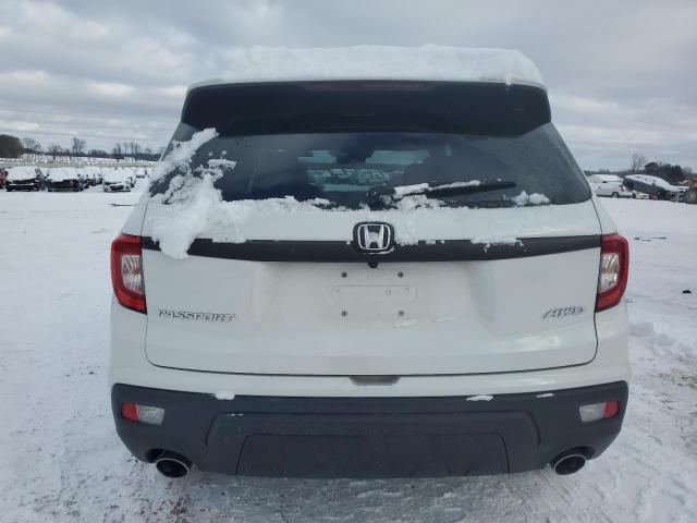 5FNYF8H57MB015778 - 2021 HONDA PASSPORT EXL WHITE photo 6
