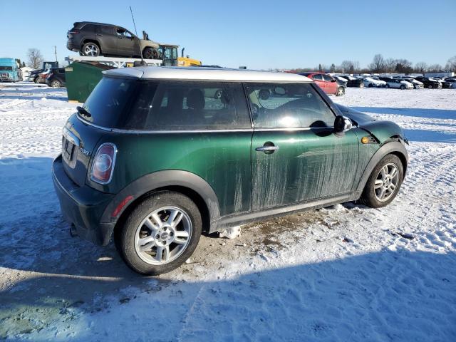 WMWSU3C52DT548198 - 2013 MINI COOPER GREEN photo 3
