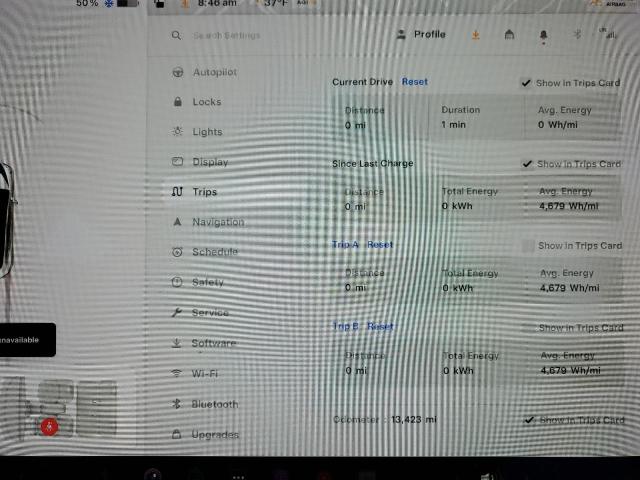 5YJ3E1EB0JF098092 - 2018 TESLA MODEL 3 Beyaz fotoğraf 9