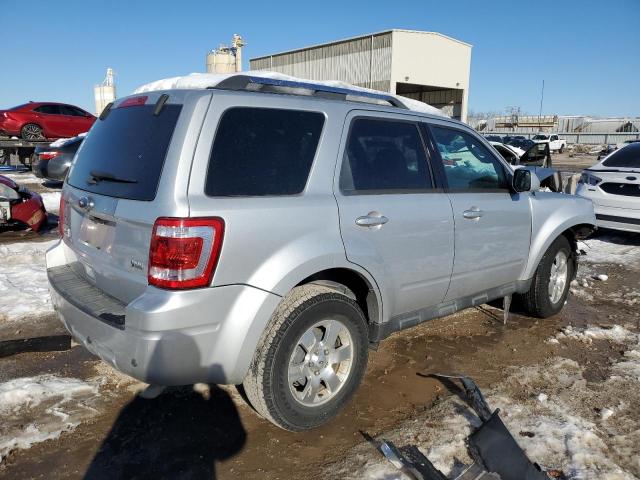 1FMCU0EG3CKB54293 - 2012 FORD ESCAPE LIMITED SILVER photo 3