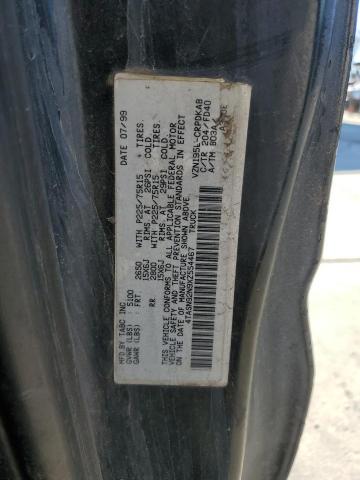 4TASN92N9XZ554467 - 1999 TOYOTA TACOMA XTRACAB PRERUNNER გრაფიტი ფოტო 12