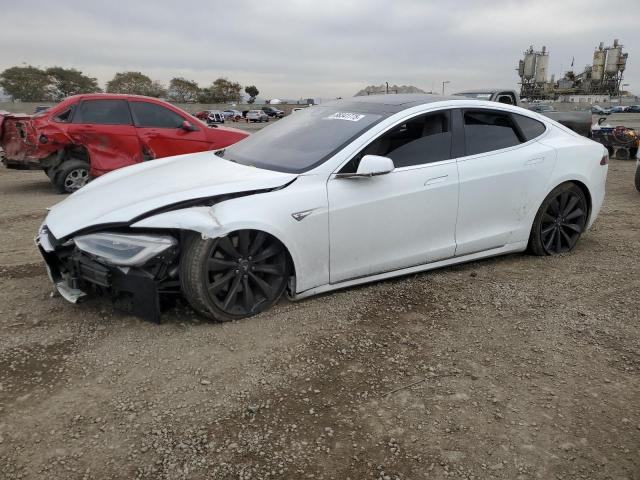 5YJSA1E22GF155859 - 2016 TESLA MODEL S WHITE photo 1