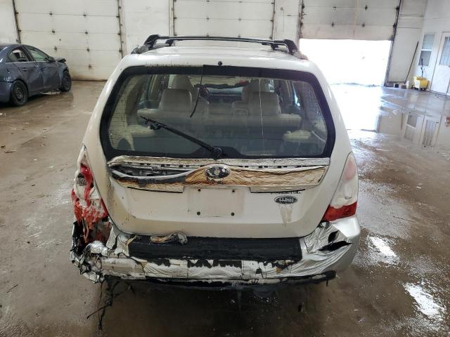 JF1SG67667H711687 - 2007 SUBARU FORESTER 2.5X LL BEAN WHITE photo 6