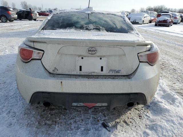 JF1ZNAA13D2727347 - 2013 TOYOTA SCION FR-S WHITE photo 6