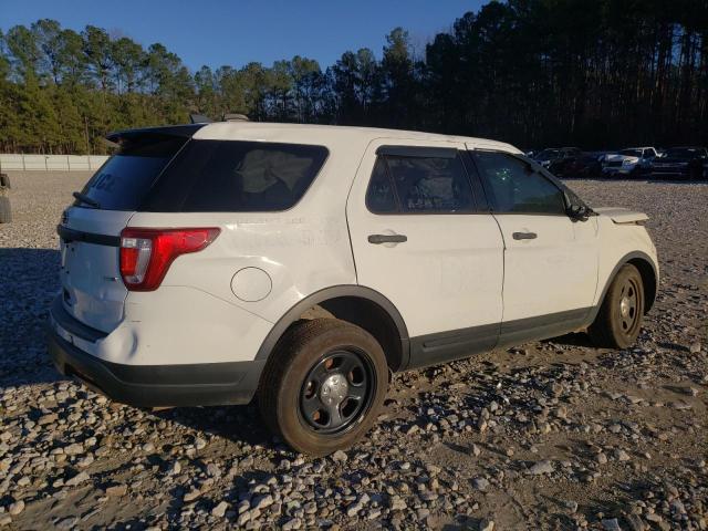 1FM5K8AR7JGA05308 - 2018 FORD EXPLORER POLICE INTERCEPTOR 白色 照片 3