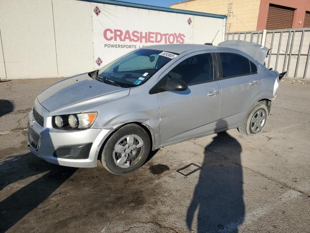 1G1JA5SH7F4117943 - 2015 CHEVROLET SONIC LS SILVER photo 1