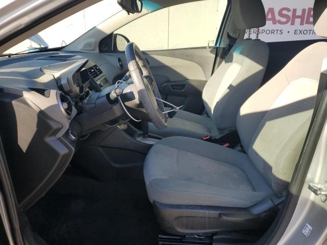 1G1JA5SH7F4117943 - 2015 CHEVROLET SONIC LS SILVER photo 7