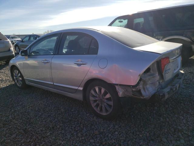 2HGFA1F97AH509147 - 2010 HONDA CIVIC EXL SILVER photo 2