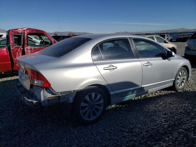 2HGFA1F97AH509147 - 2010 HONDA CIVIC EXL SILVER photo 3