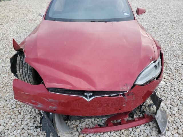 5YJSA1E28LF414042 - 2020 TESLA MODEL S RED photo 11