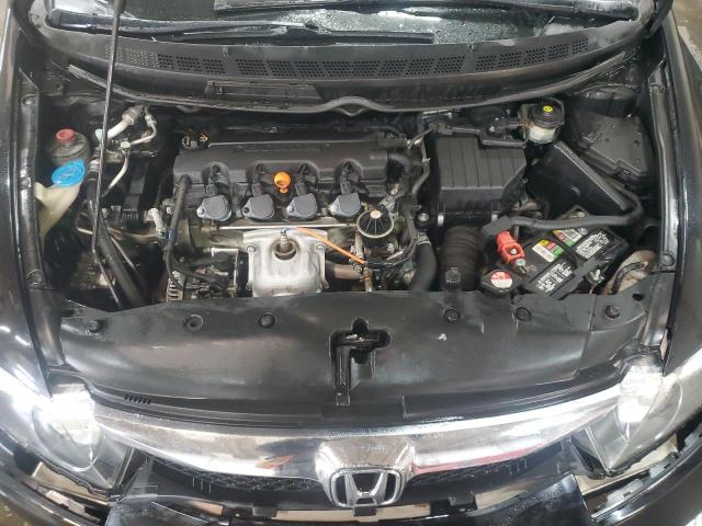 2HGFA16669H324671 - 2009 HONDA CIVIC LX-S Սև լուսանկար 11