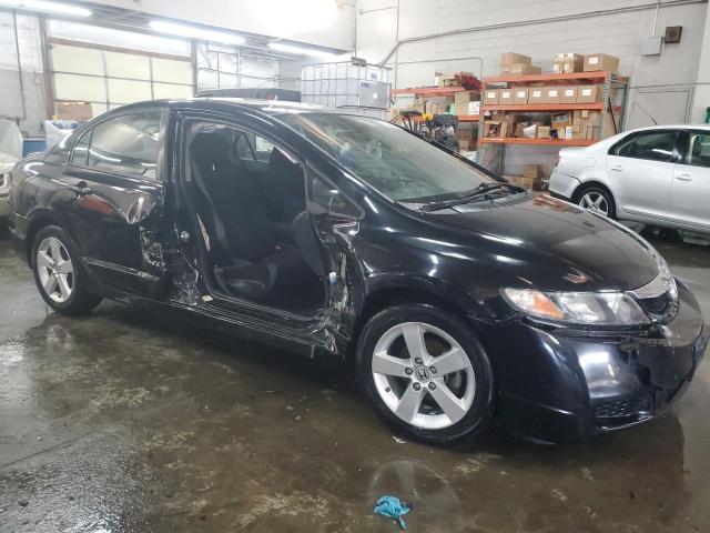 2HGFA16669H324671 - 2009 HONDA CIVIC LX-S Սև լուսանկար 4