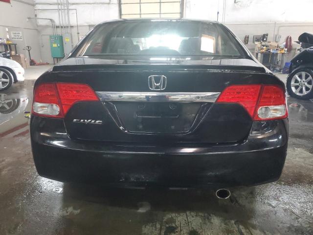 2HGFA16669H324671 - 2009 HONDA CIVIC LX-S Սև լուսանկար 6