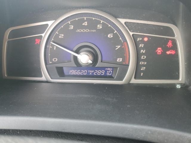 2HGFA16669H324671 - 2009 HONDA CIVIC LX-S Սև լուսանկար 9