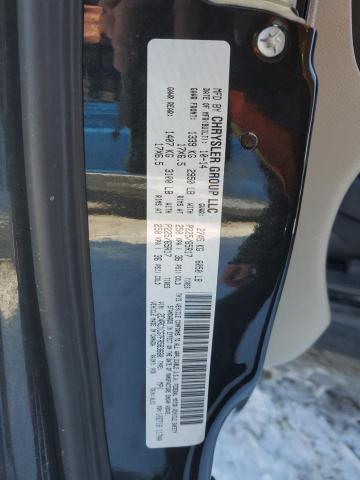 2C4RC1CG7FR583680 - 2015 CHRYSLER TOWN & COU TOURING L BLACK photo 13