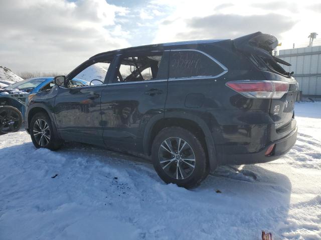 5TDJKRFH0GS262995 - 2016 TOYOTA HIGHLANDER XLE 黑色 照片 2