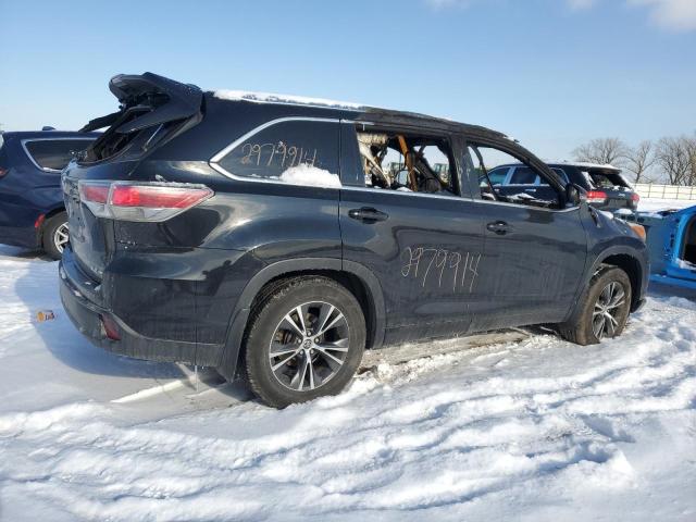 5TDJKRFH0GS262995 - 2016 TOYOTA HIGHLANDER XLE 黑色 照片 3