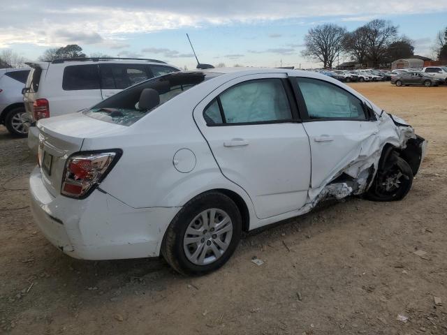 1G1JB5SHXH4165677 - 2017 CHEVROLET SONIC LS WHITE photo 3