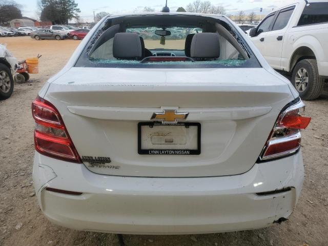 1G1JB5SHXH4165677 - 2017 CHEVROLET SONIC LS WHITE photo 6