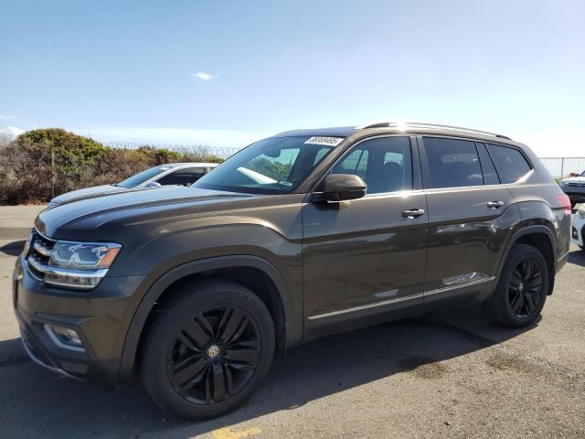 1V2ER2CA8KC554298 - 2019 VOLKSWAGEN ATLAS SEL BROWN photo 1