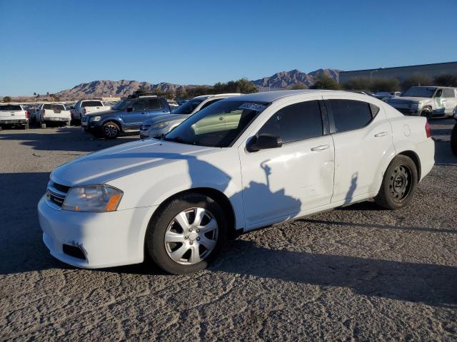 1B3BD4FB4BN578574 - 2011 DODGE AVENGER EXPRESS WHITE photo 1