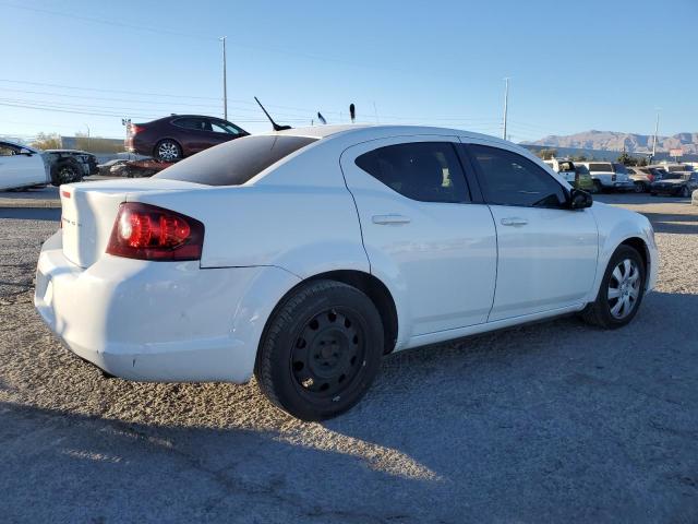 1B3BD4FB4BN578574 - 2011 DODGE AVENGER EXPRESS WHITE photo 3