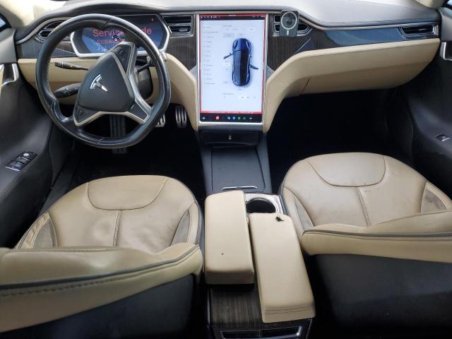 5YJSA1DP2DFP09071 - 2013 TESLA MODEL S Կապույտ լուսանկար 8
