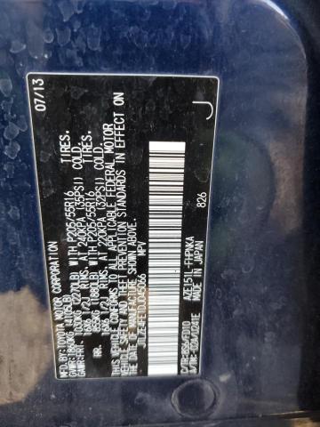 JTLZE4FE1DJ045066 - 2013 TOYOTA SCION XB 蓝色 照片 12