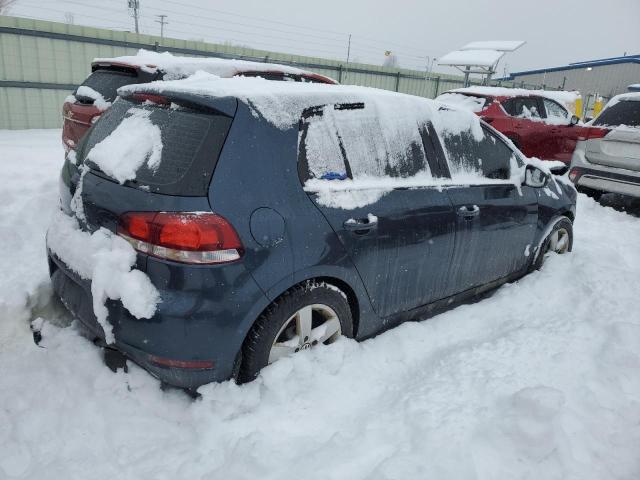 WVWNM7AJXDW031012 - 2013 VOLKSWAGEN GOLF Կապույտ լուսանկար 3