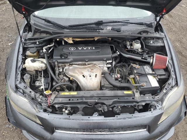 JTKDE167380235607 - 2008 TOYOTA SCION TC ნაცრისფერი ფოტო 11