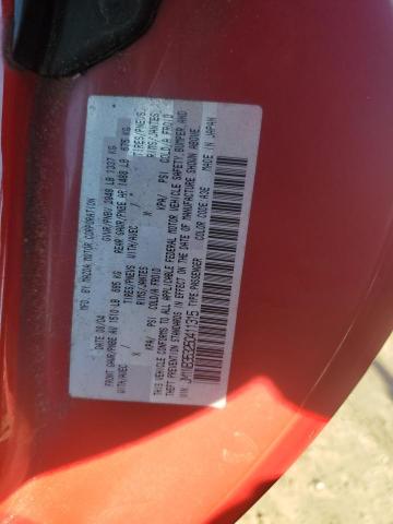 JM1NB353250411315 - 2005 MAZDA MX-5 MIATA BASE RED photo 12