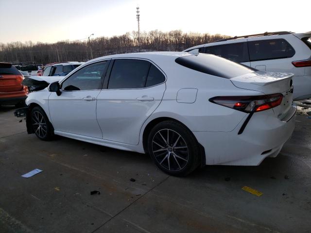 4T1T11BK5PU102780 - 2023 TOYOTA CAMRY SE NIGHT SHADE WHITE photo 2