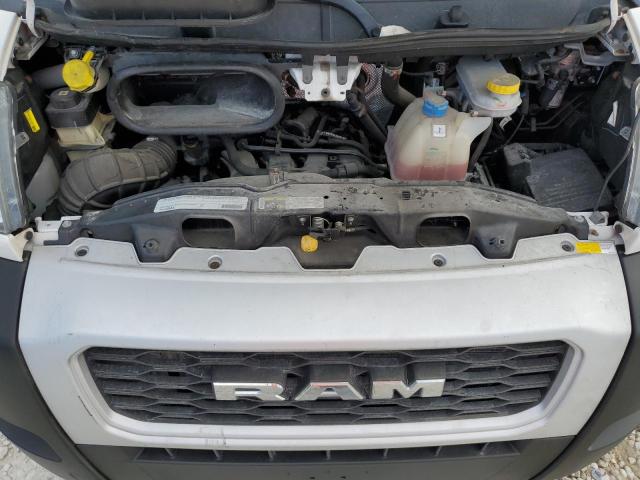 3C6LRVAG5ME515642 - 2021 RAM PROMASTER 1500 STANDARD WHITE photo 12