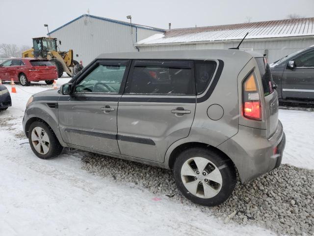 KNDJT2A20B7254972 - 2011 KIA SOUL + GRAY photo 2