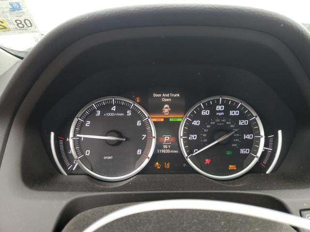19UUB2F44KA000129 - 2019 ACURA TLX TECHNOLOGY GRAY photo 9