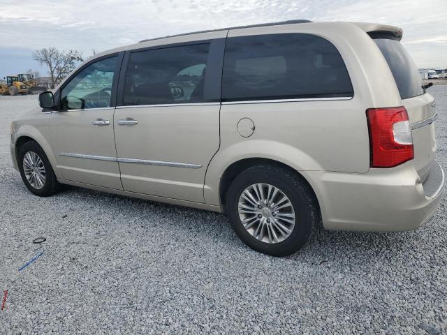2C4RC1CG3DR645850 - 2013 CHRYSLER TOWN & COU TOURING L BEIGE photo 2