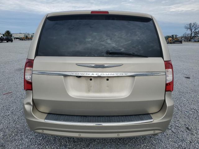2C4RC1CG3DR645850 - 2013 CHRYSLER TOWN & COU TOURING L BEIGE photo 6