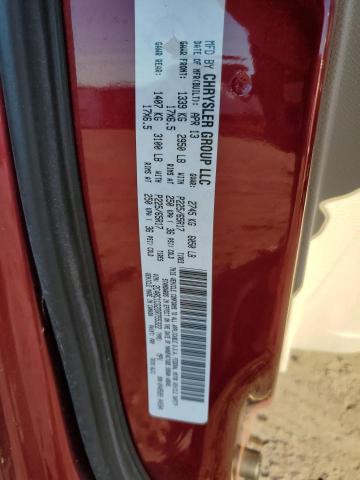 2C4RC1CG2DR755322 - 2013 CHRYSLER TOWN & COU TOURING L BURGUNDY photo 13